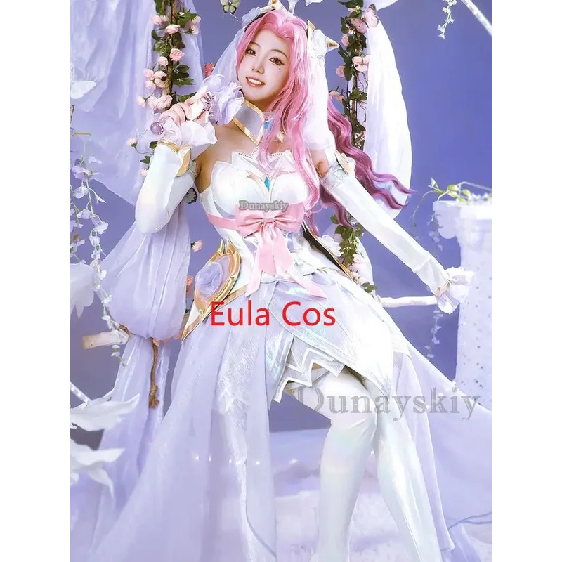 Women'S Accessories Designer - Seraphine LOL Crystal Rose Cosplay Costume