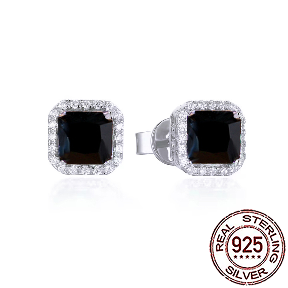 Women Jewelry Accessories For Black Dress - CWWZircons 925 Sterling Silver Vintage Black