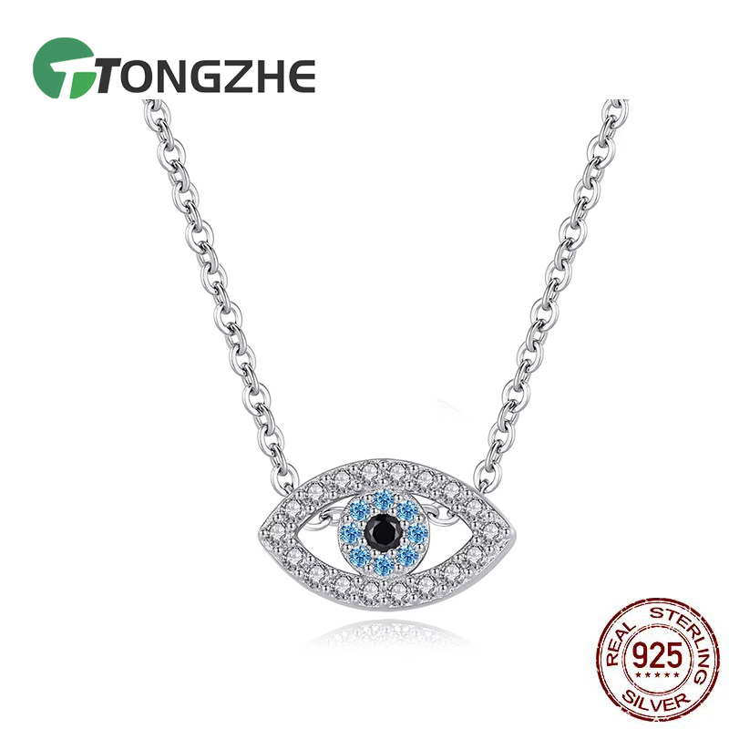Evil Eye Bracelet - TONGZHE Evil Eyes Pendant 925 Sterling