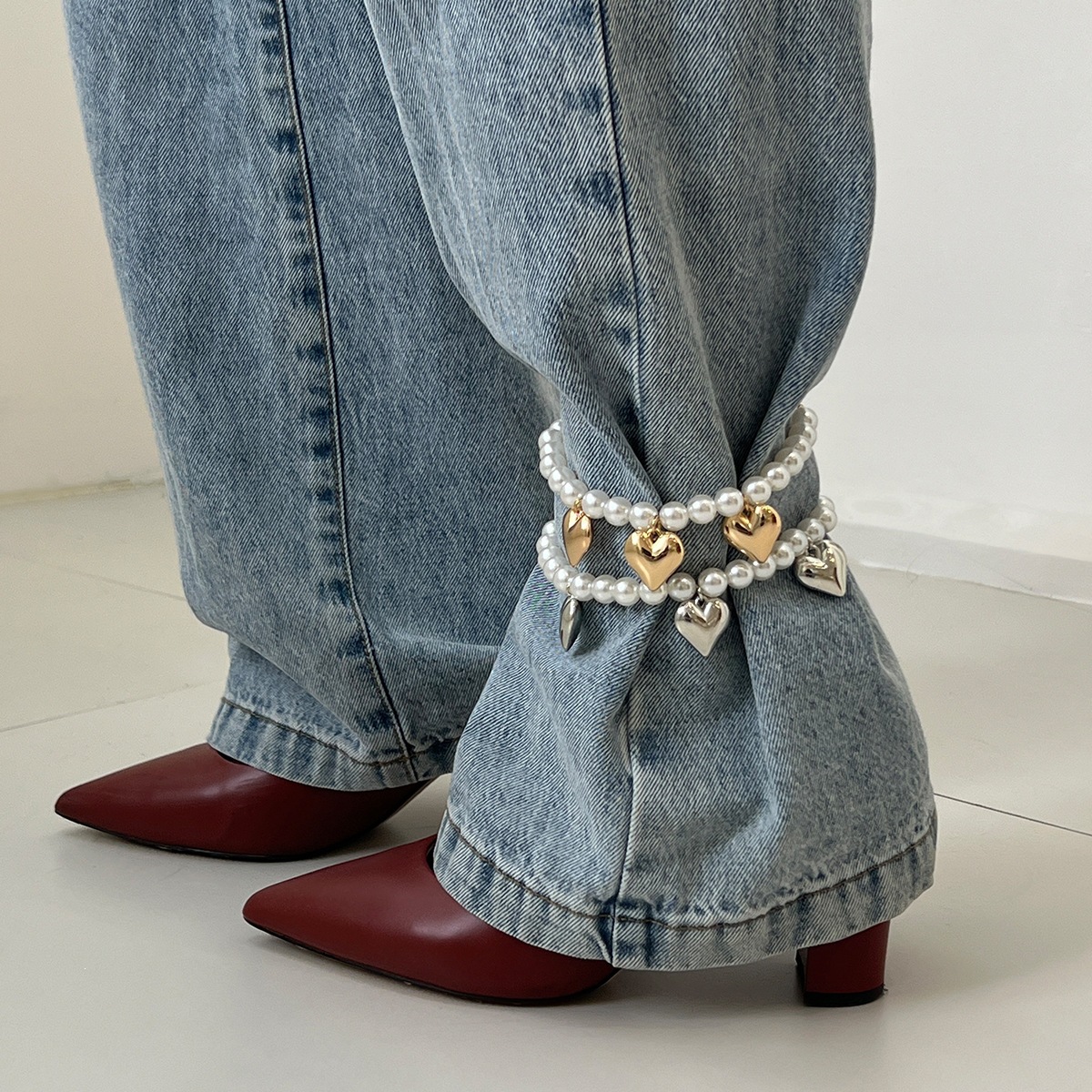 European and American cross-bo – Beaded Anklet Chain recenzja i cena