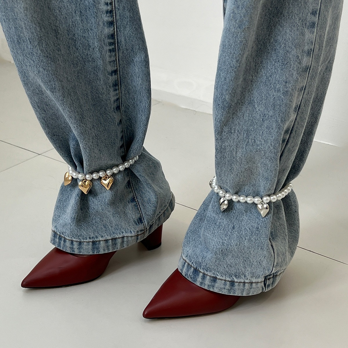 European and American cross-bo – Beaded Anklet Chain recenzja i cena
