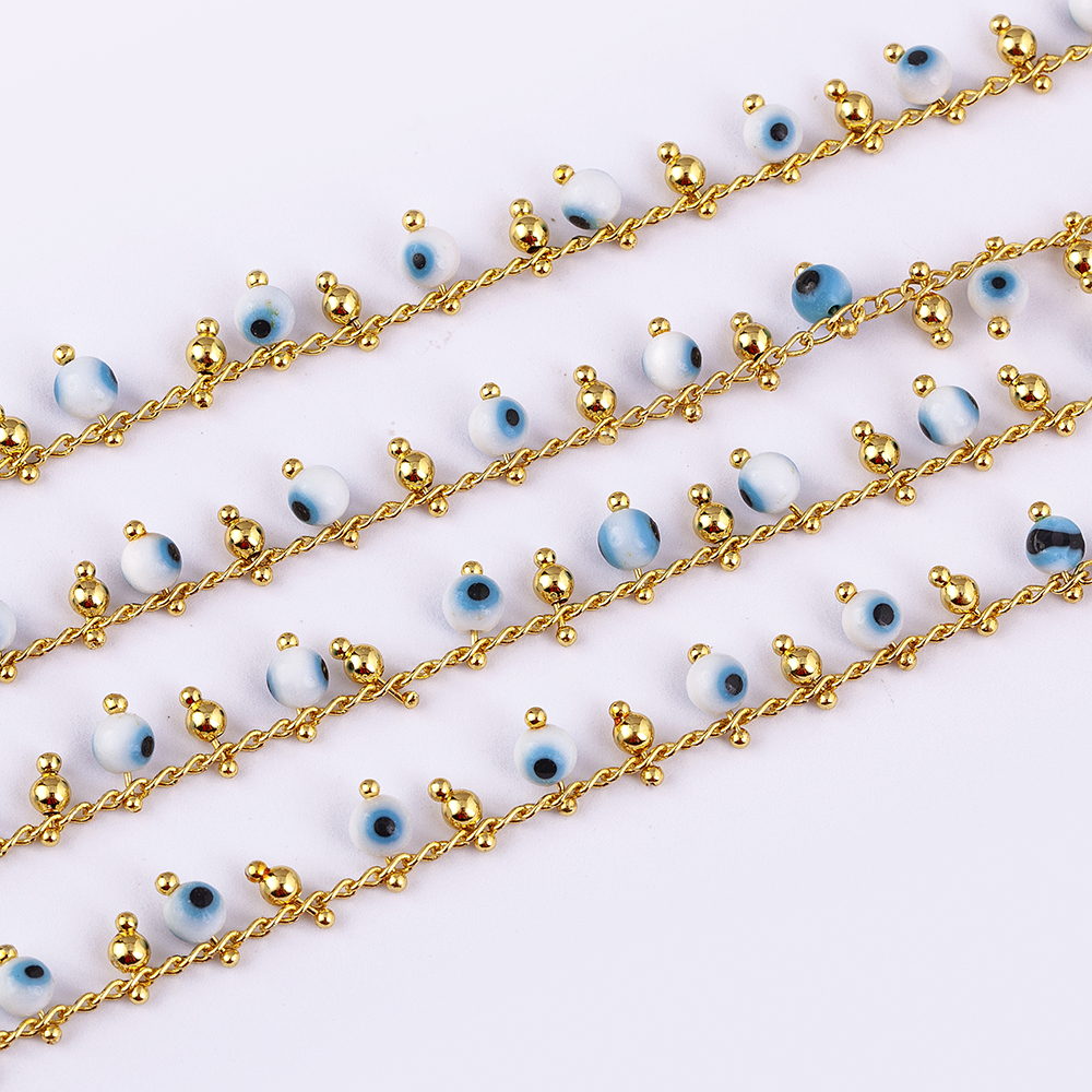 1Meter Metal Ball Beaded Chain – Beaded Anklet Chain recenzja i cena