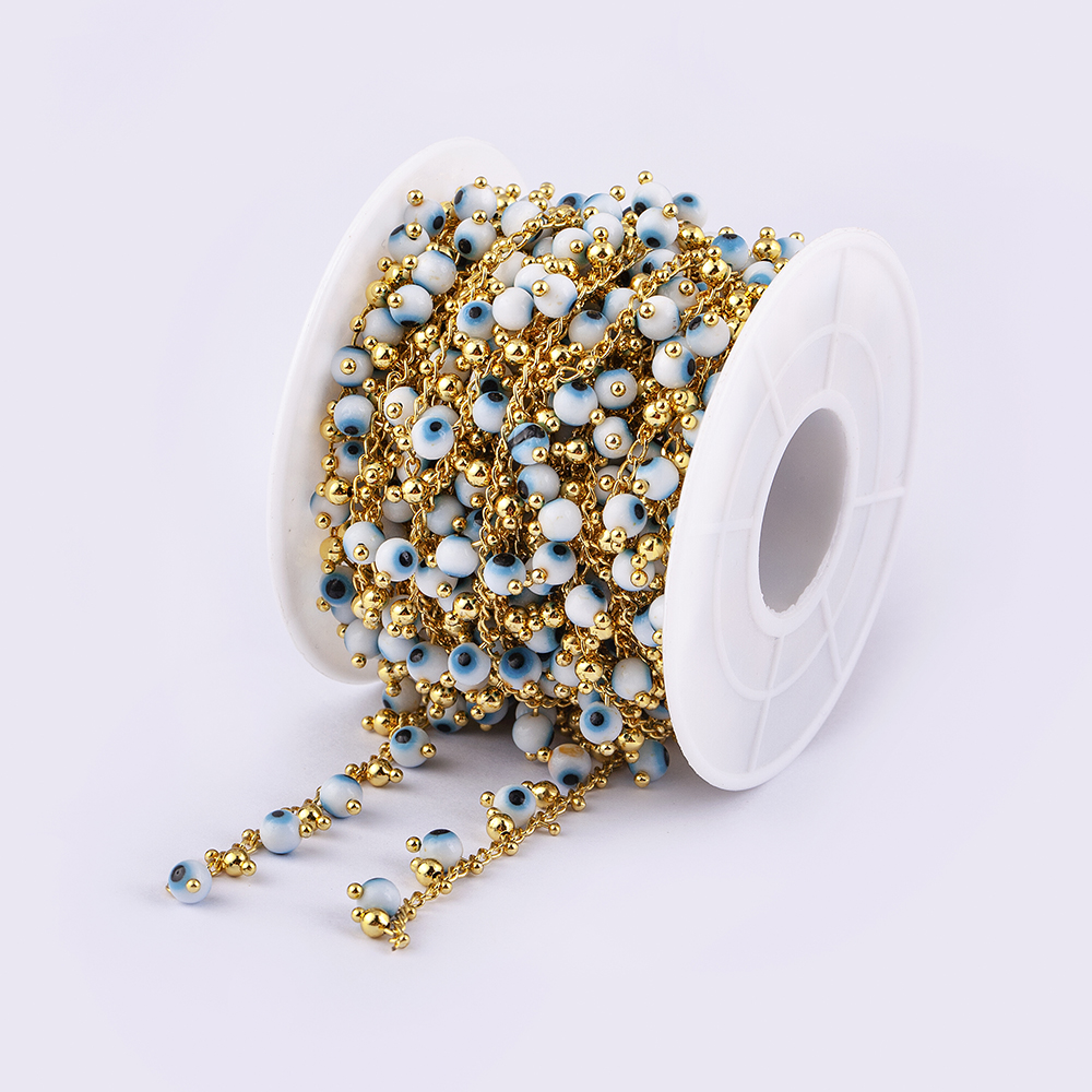 1Meter Metal Ball Beaded Chain – Beaded Anklet Chain recenzja i cena