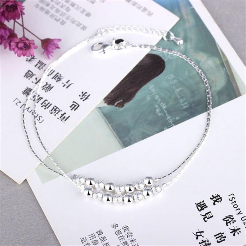 KOFSAC Summer New 925 Sterling – Beaded Anklet Chain recenzja i cena