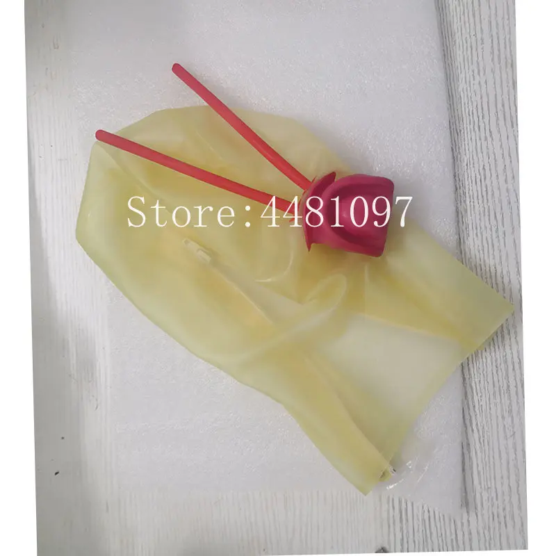 Pink Transparent Latex Hood wi – Women'S Red Accessories recenzja i cena
