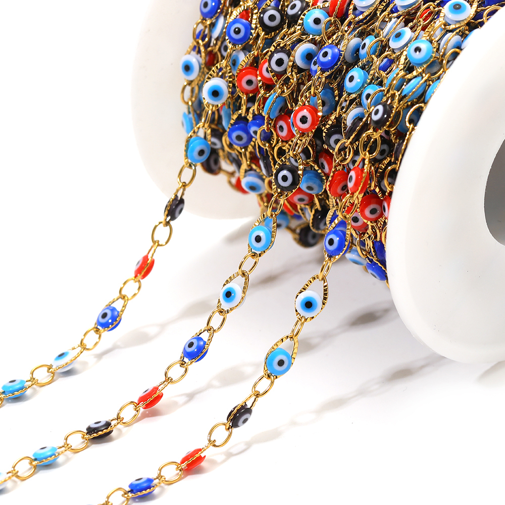 1 Meter Stainless Steel Bohemi – Evil Eye Bracelet recenzja i cena