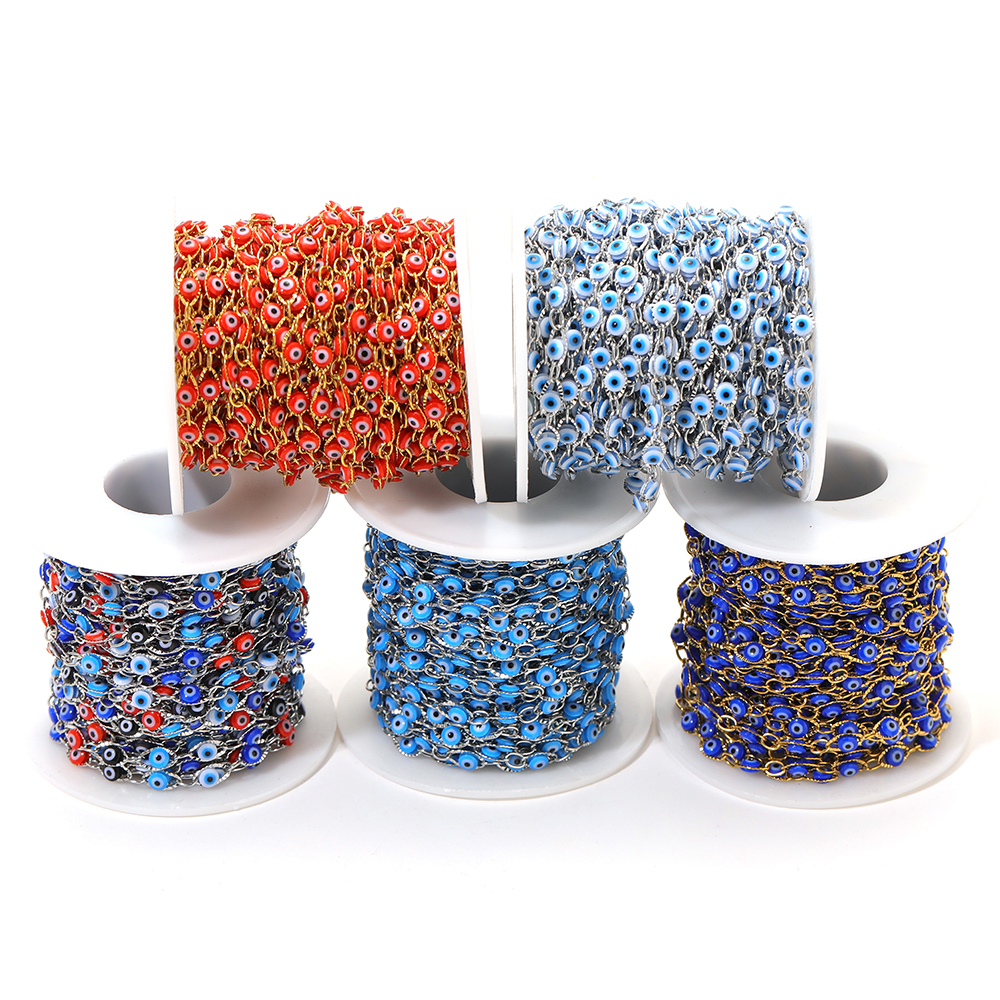 1 Meter Stainless Steel Bohemi – Evil Eye Bracelet recenzja i cena