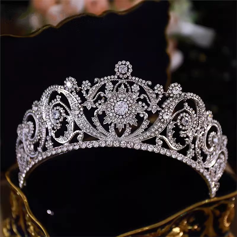 Baroque Princess Queen Cubic Z – Women Jewelry Accessories For Black Dress recenzja i cena