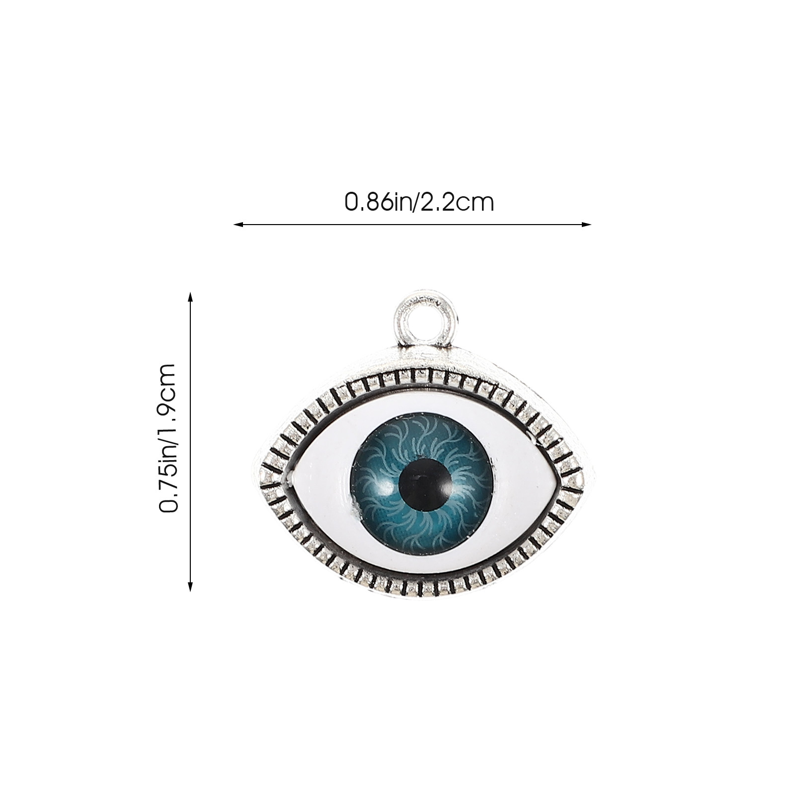 20Pcs Evil Eye Charm Pendants  – Evil Eye Bracelet recenzja i cena