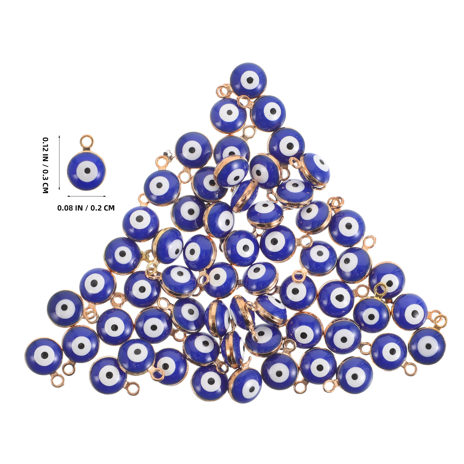 60Pcs Evil Eye Alloy Pendant C – Evil Eye Bracelet recenzja i cena