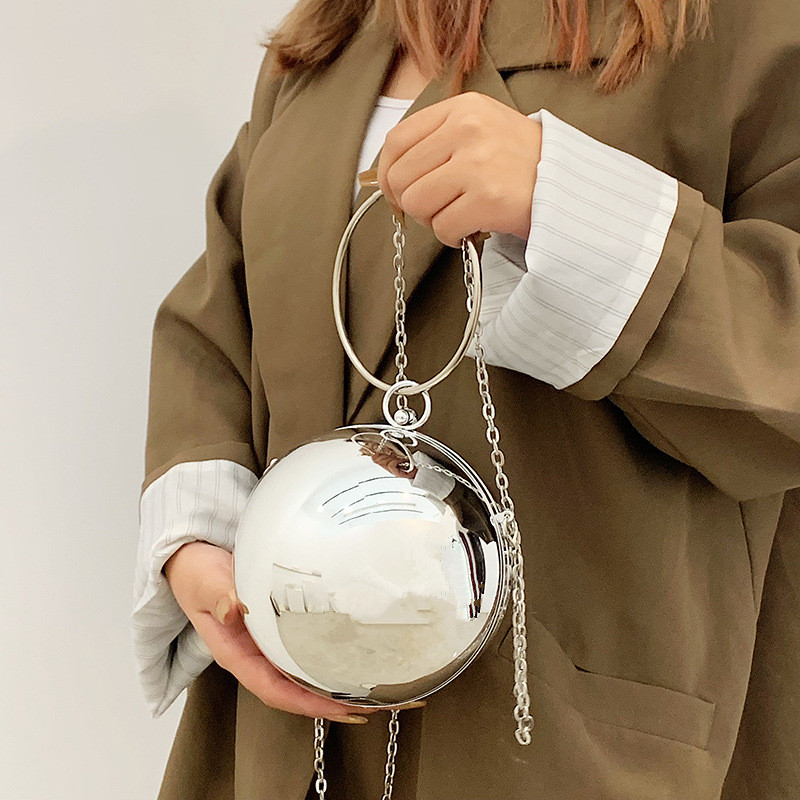 Luxury Women Round Ball Evenin – Wallet Chain Bag recenzja i cena