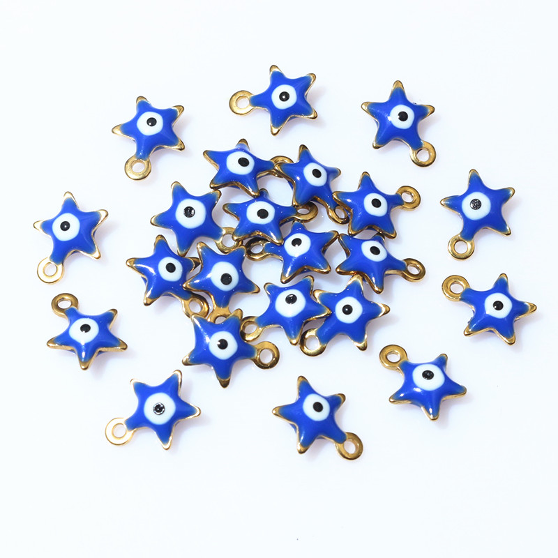20pcs 10x8.5mm Enamel Evil Eye – Evil Eye Bracelet recenzja i cena