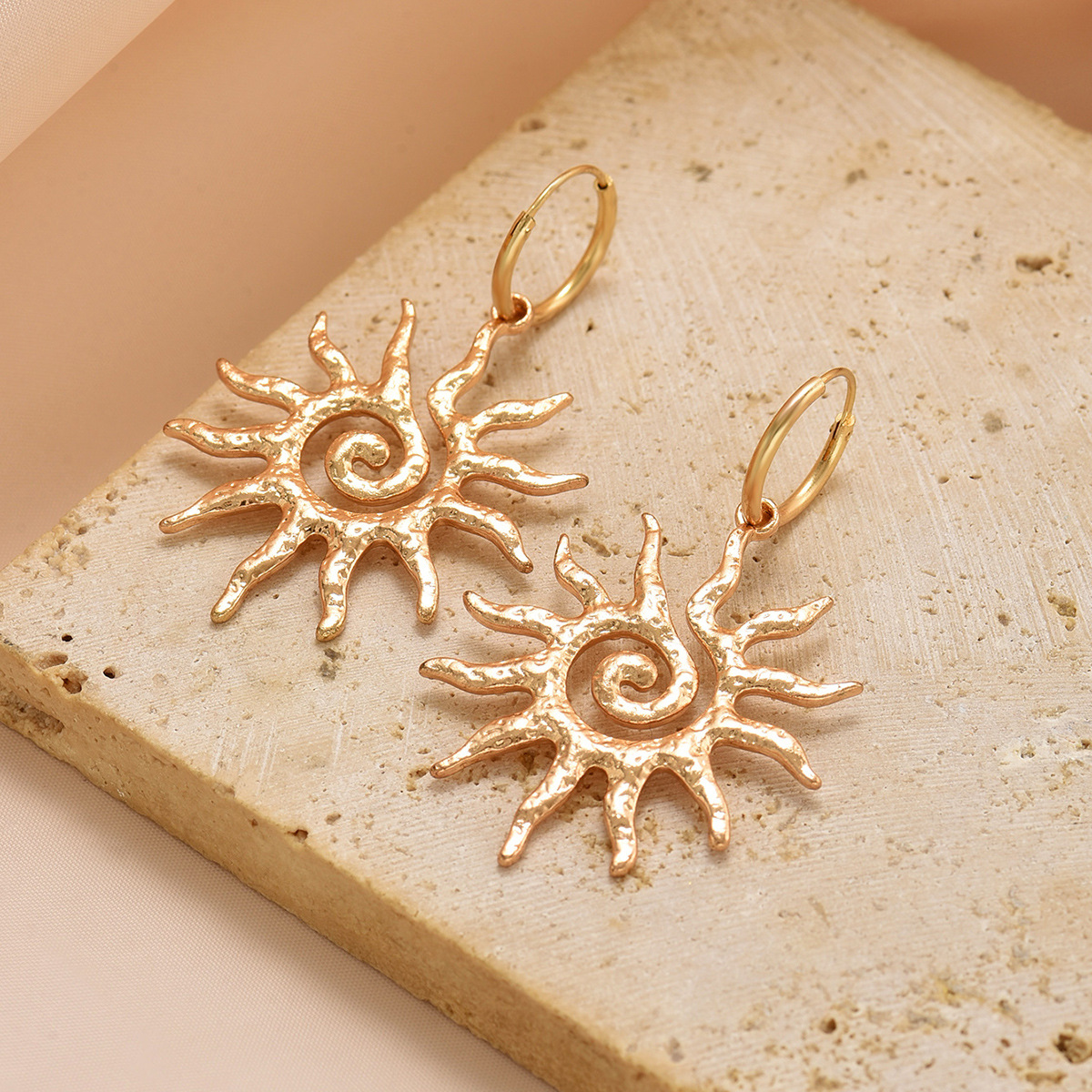Sunflower Earrings Light Luxur – Women Accessories Shop Online recenzja i cena