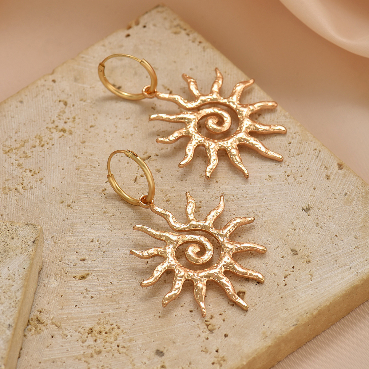 Sunflower Earrings Light Luxur – Women Accessories Shop Online recenzja i cena