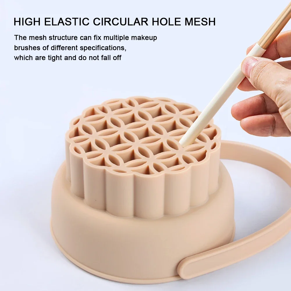 1PC Silicone Washing Bowl Make – Women Accessories Organizer recenzja i cena