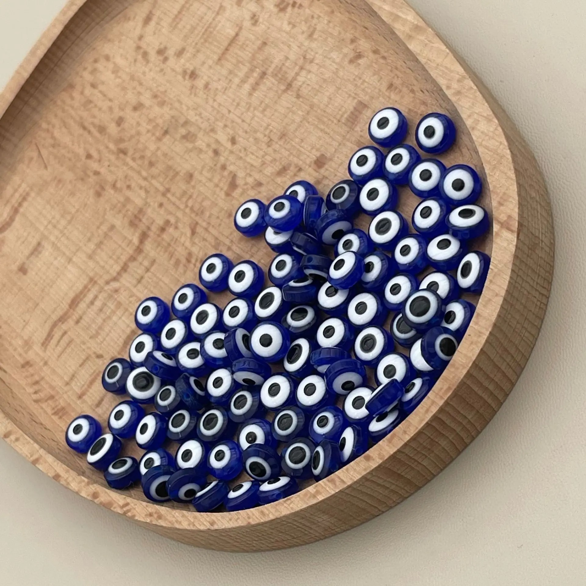 200pcs 8mm Blue Evil Eye Beads – Evil Eye Bracelet recenzja i cena