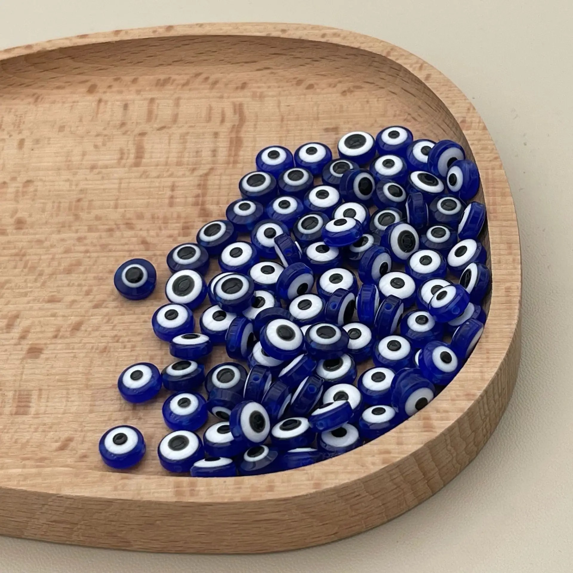 200pcs 8mm Blue Evil Eye Beads – Evil Eye Bracelet recenzja i cena
