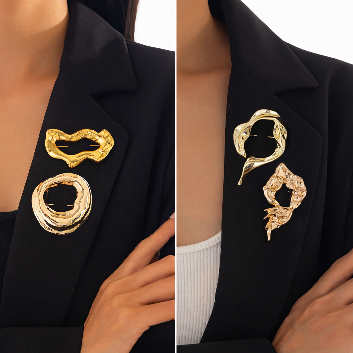 New Fashion Irregular Brooches – Women Accessories Trendy recenzja i cena