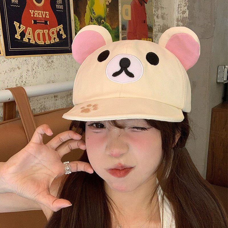 Rilakkuma Bear With Ear Cap Su – Women Accessories Trending recenzja i cena