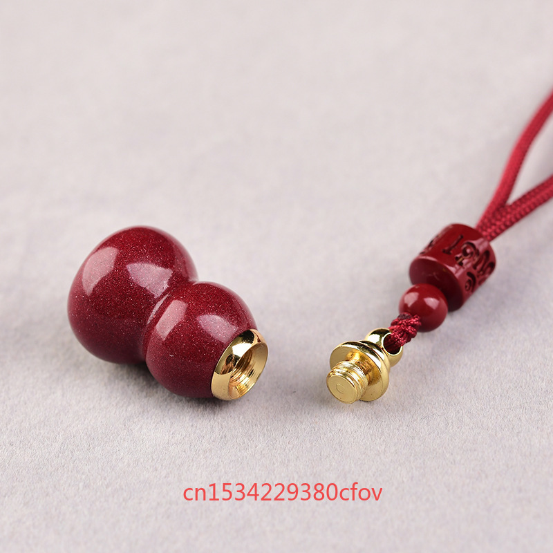 Luxury Red Cinnabar The Gourd  – Women'S Red Accessories recenzja i cena