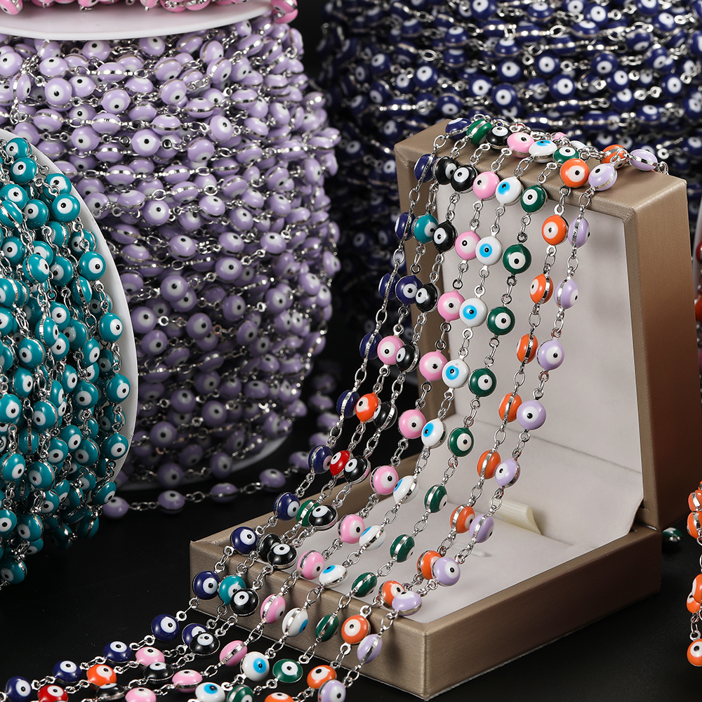 1M 6mm Copper Evil Eye Beads C – Evil Eye Bracelet recenzja i cena