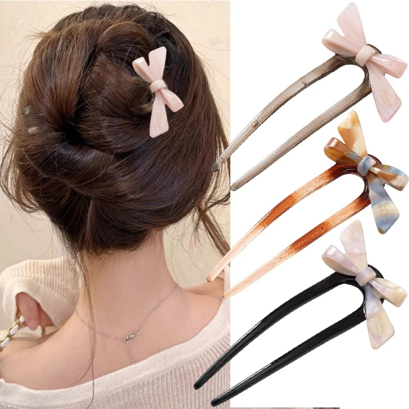 1 piece, sweet bow U-shaped ha – Women Accessories Trending recenzja i cena