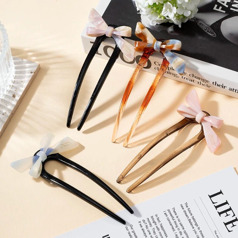1 piece, sweet bow U-shaped ha – Women Accessories Trending recenzja i cena