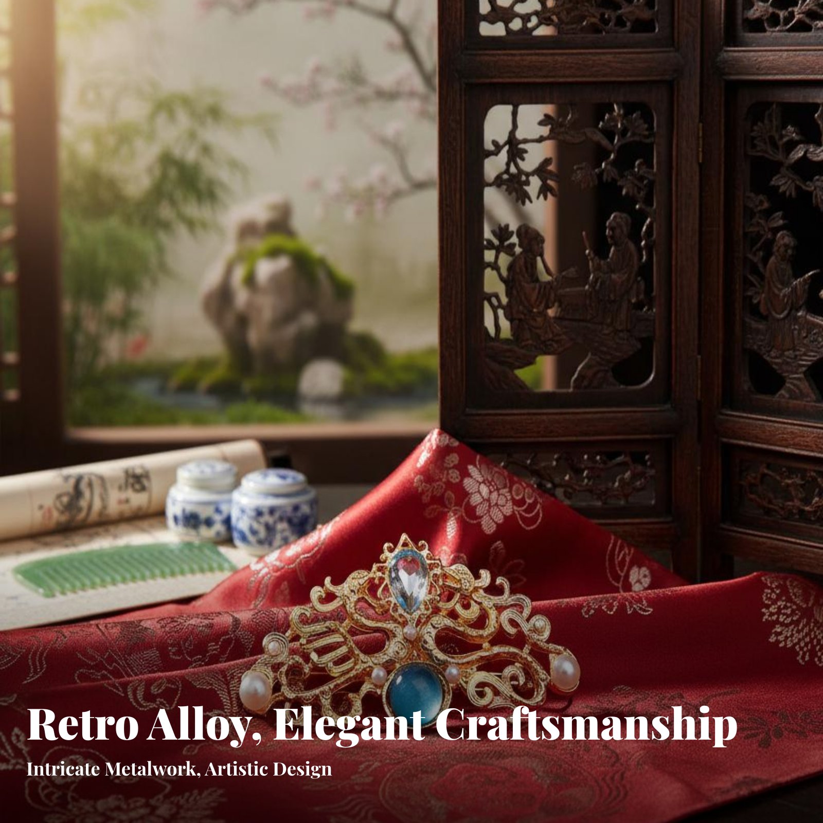 Chinese Traditional Hair Acces – Women'S Accessories Designer recenzja i cena