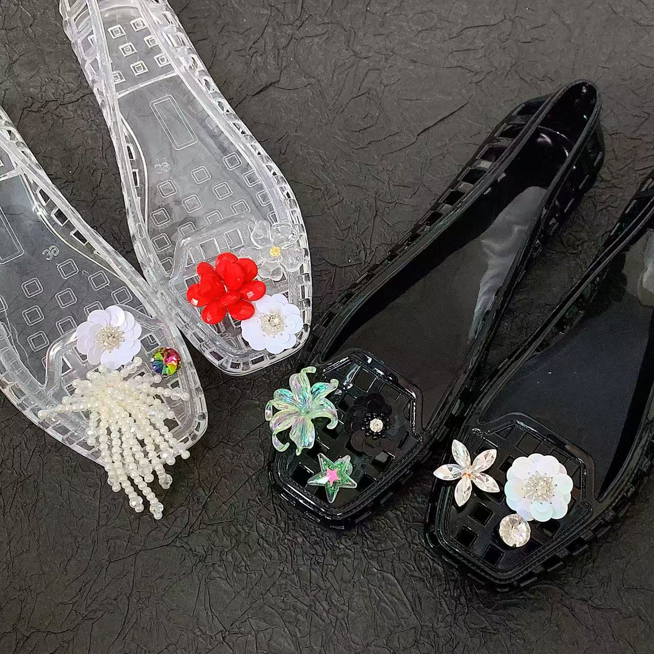 Jelly Crystal Shoes for Women, – Women Accessories Trending recenzja i cena