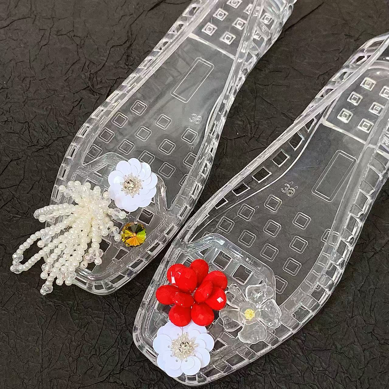 Jelly Crystal Shoes for Women, – Women Accessories Trending recenzja i cena