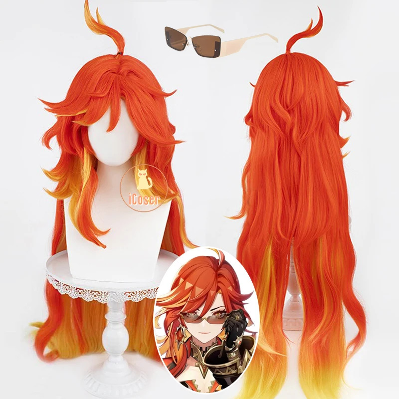 25COSGenshin Impact Mavuika Co – Women'S Red Accessories recenzja i cena