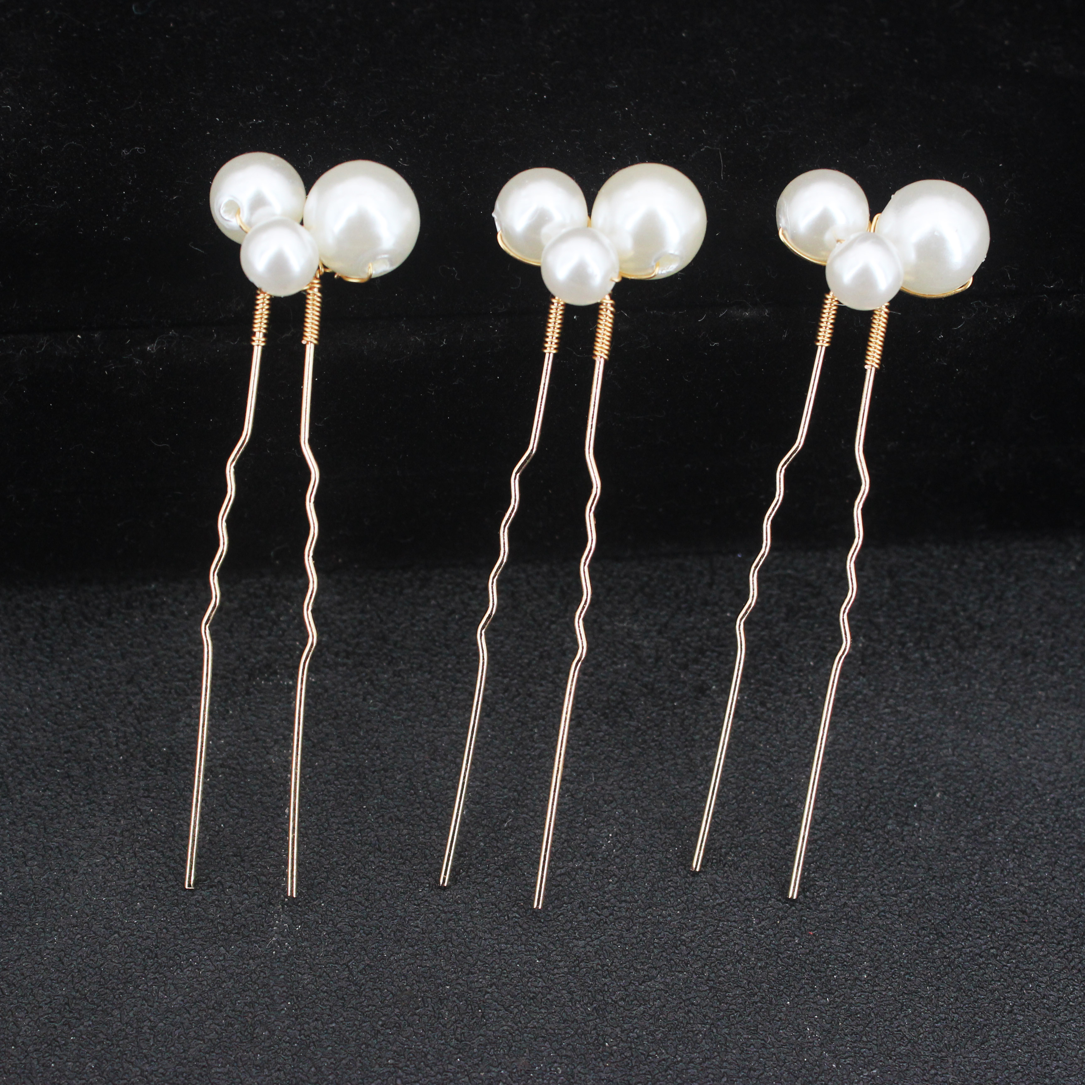 3pcs/set Pearl U-shaped Hairpi – Women'S Accessories Designer recenzja i cena