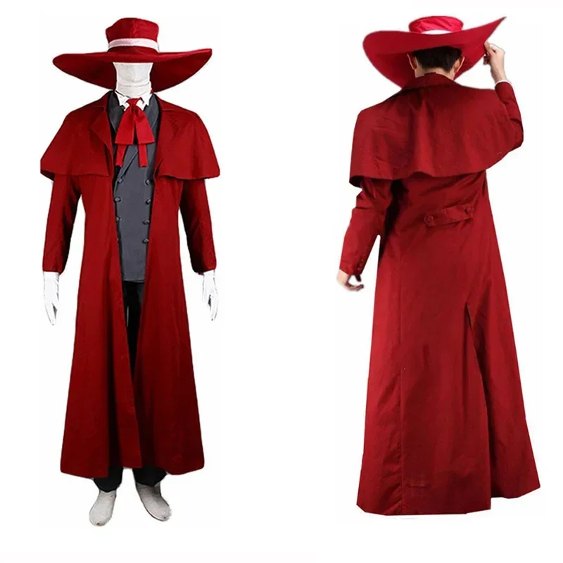Anime Hellsing Alucard Cosplay – Women'S Red Accessories recenzja i cena