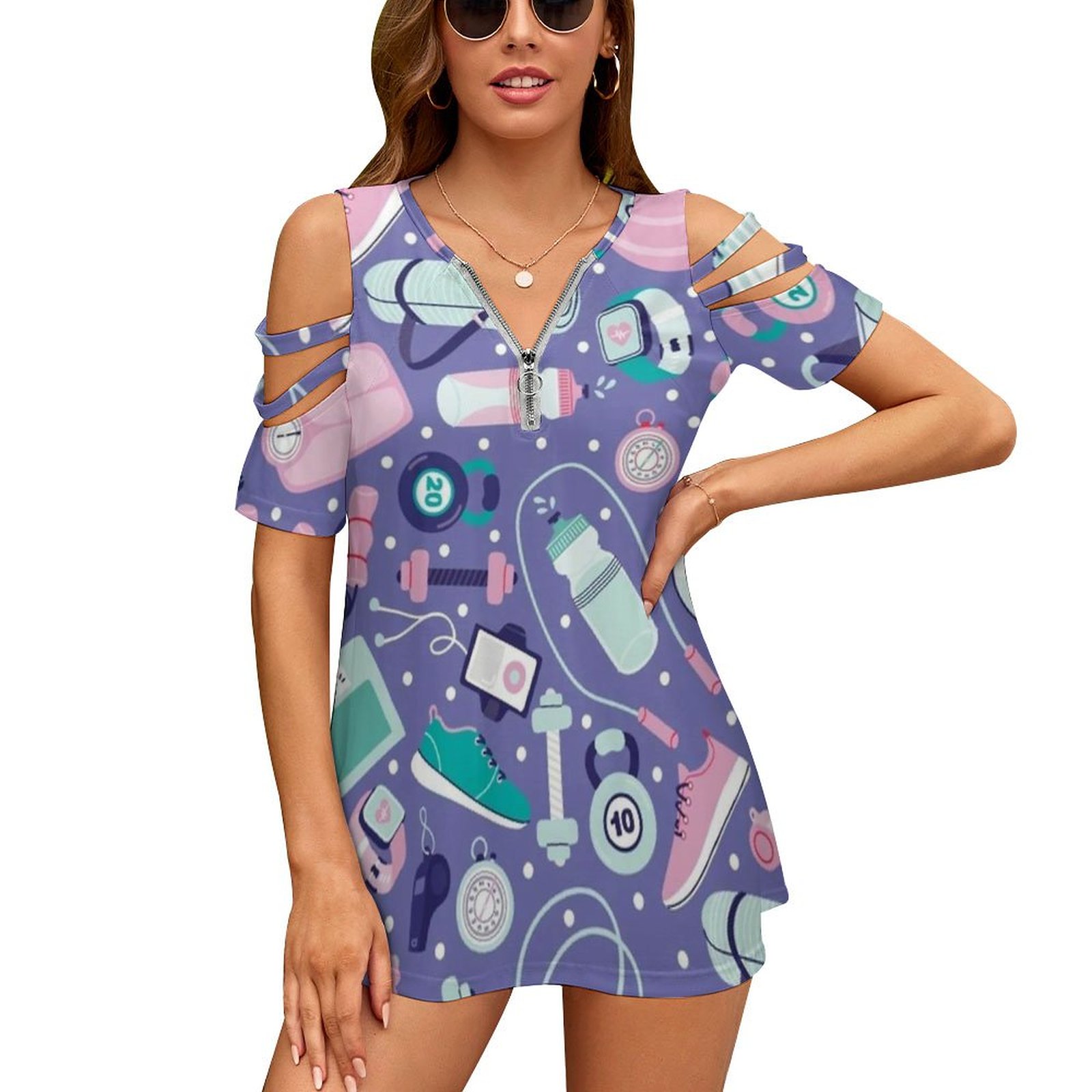 Get Fit Women's T-Shirt New Fa – Women Accessories Vector recenzja i cena
