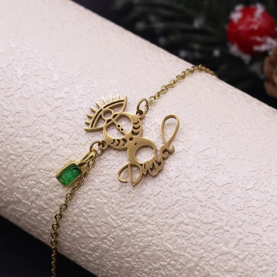Todorova Custom Name Evil Eye  – Evil Eye Bracelet recenzja i cena