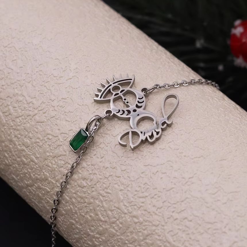 Todorova Custom Name Evil Eye  – Evil Eye Bracelet recenzja i cena