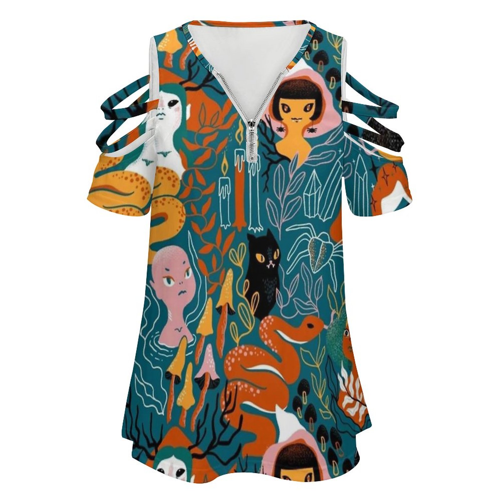 Coven. Witch Magic Sisters. Ne – Women Accessories Vector recenzja i cena