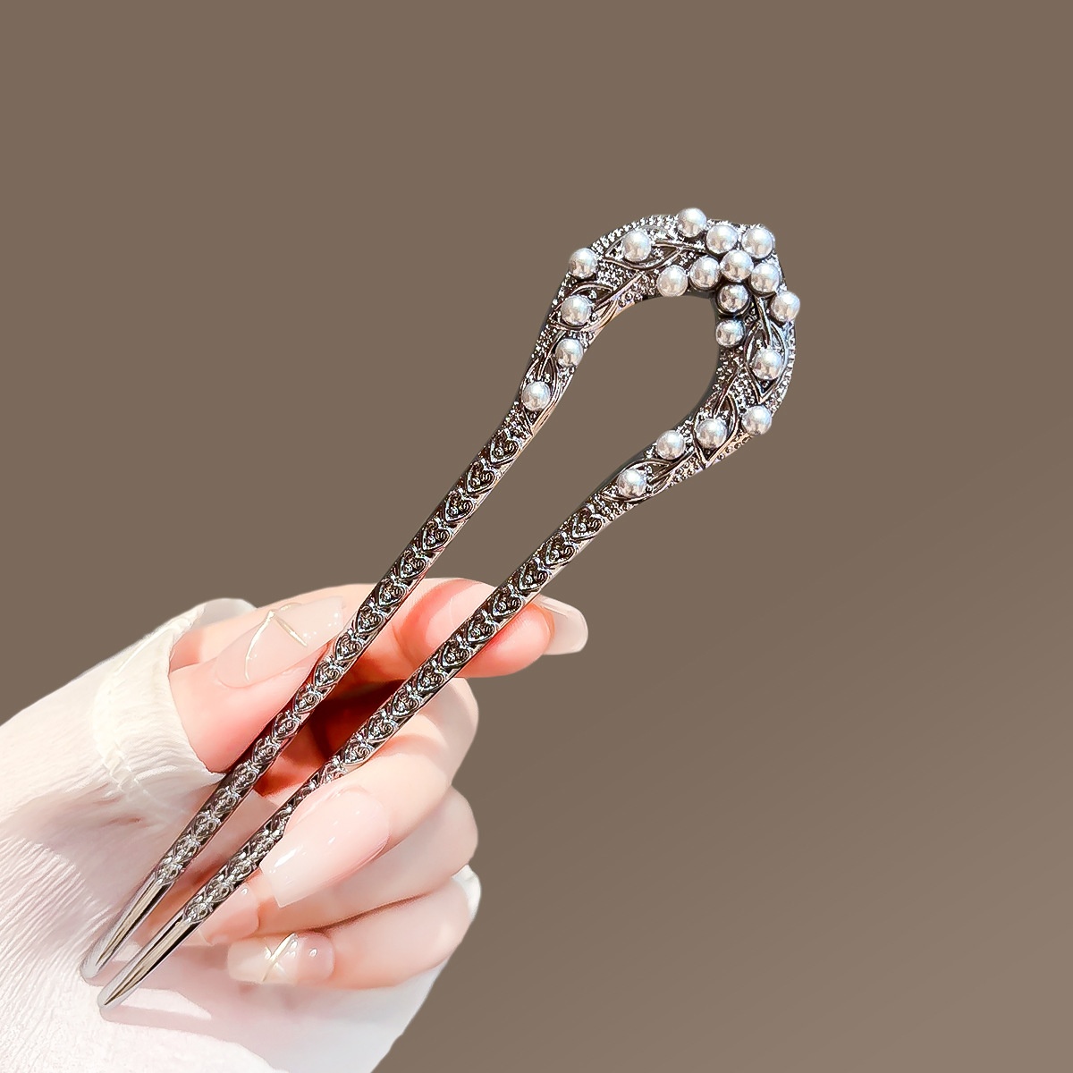 New Pearl U Shaped Hairpin For – Women Accessories Trendy recenzja i cena