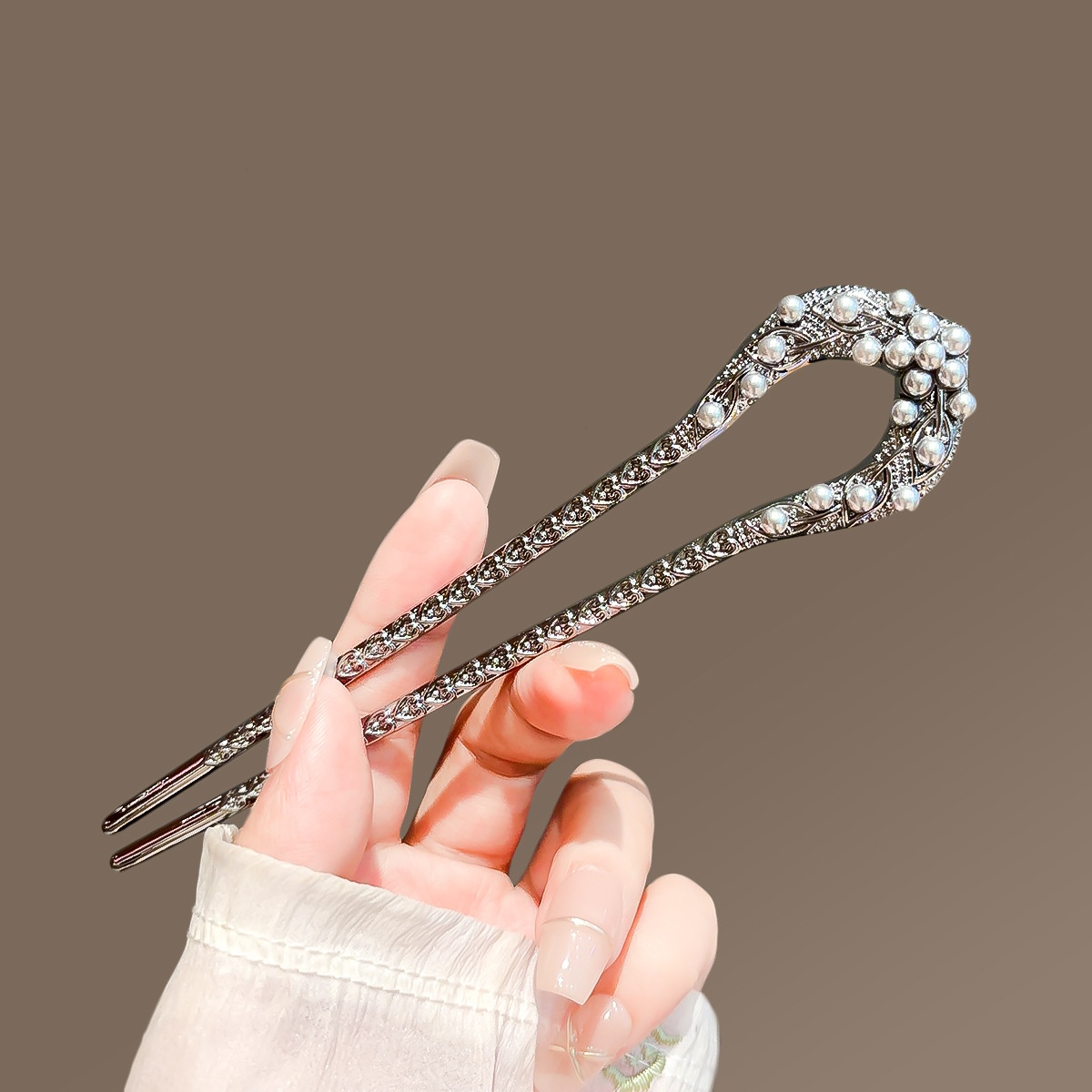 New Pearl U Shaped Hairpin For – Women Accessories Trendy recenzja i cena
