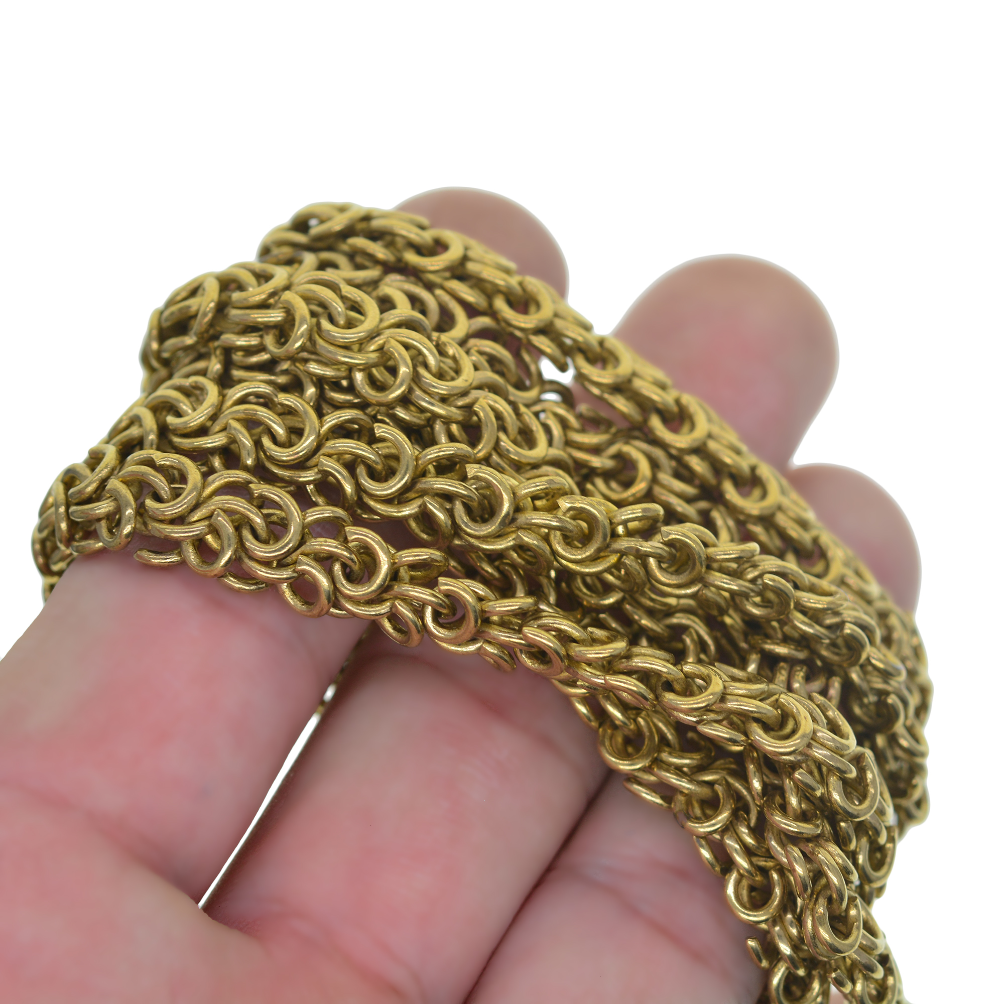 1 meter brass  9mm oval Byzant – Wallet Chain Bag recenzja i cena