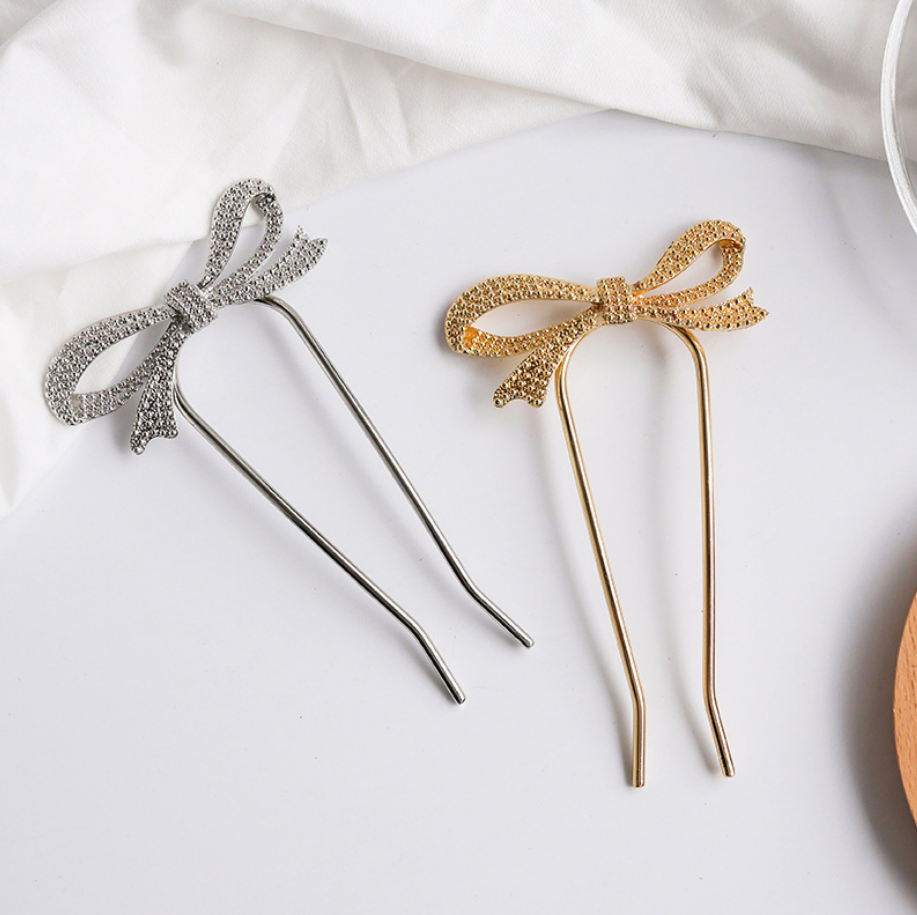 Elegant Women Bowknot Hairpins – Women'S Accessories Designer recenzja i cena