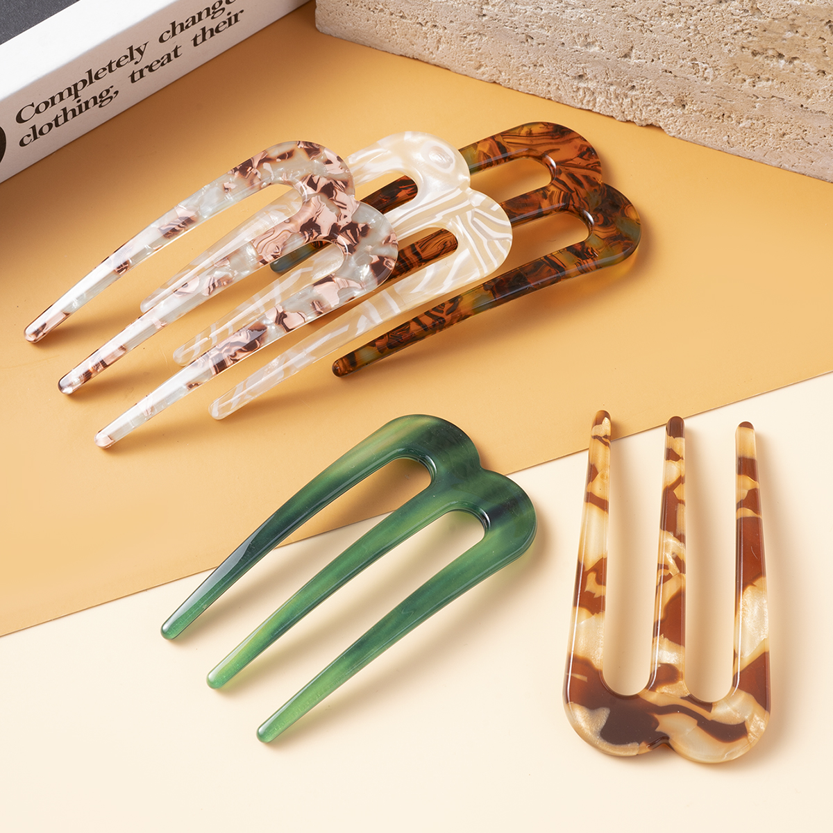 Acetic Acid Hair Forks Three T – Women Accessories Trending recenzja i cena
