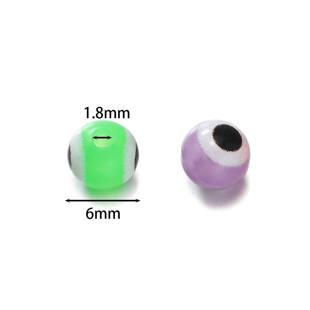 10pcs/lot 6mm Luminous Round B – Evil Eye Bracelet recenzja i cena