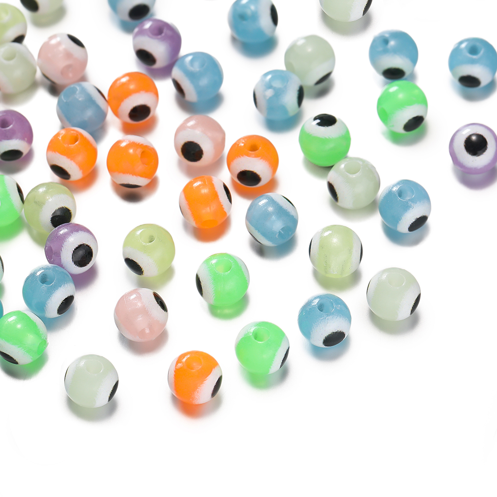 10pcs/lot 6mm Luminous Round B – Evil Eye Bracelet recenzja i cena