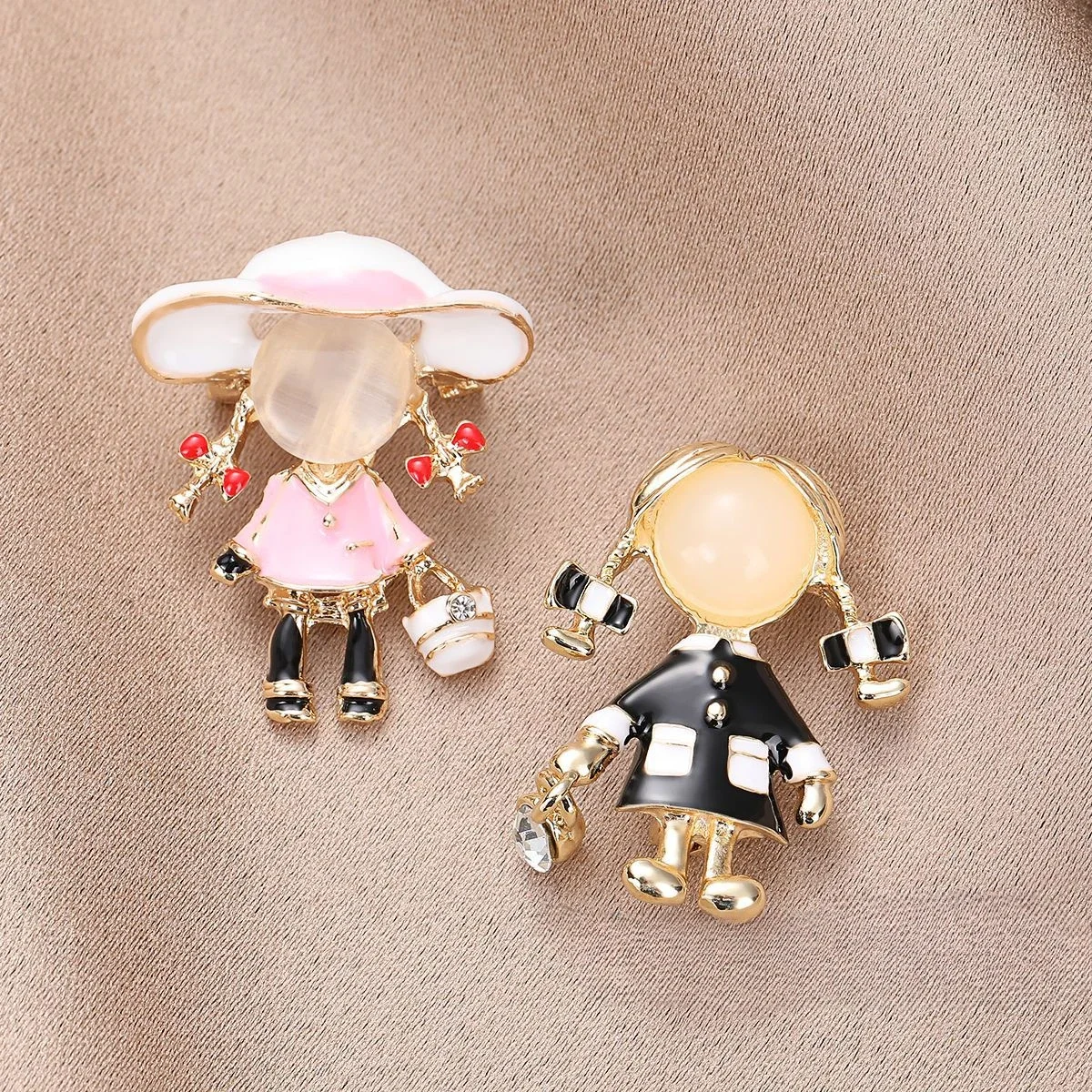 Small Cute Little Girl in Blac – Women Jewelry Accessories For Black Dress recenzja i cena