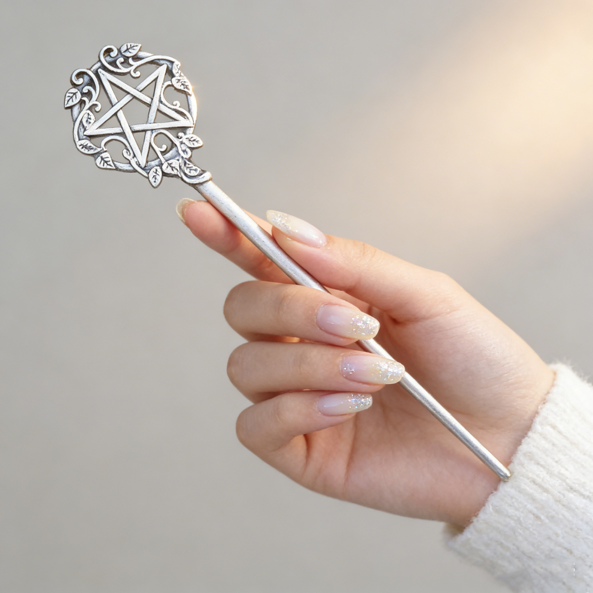 1pc Mystical Pentagram Hair St – Women Accessories Trending recenzja i cena