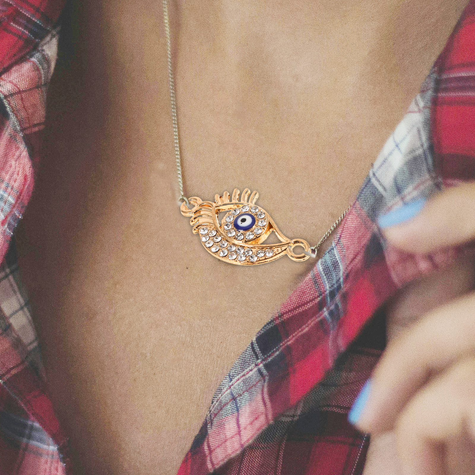 10Pcs Alloy Evil Eye Charms Mi – Evil Eye Bracelet recenzja i cena