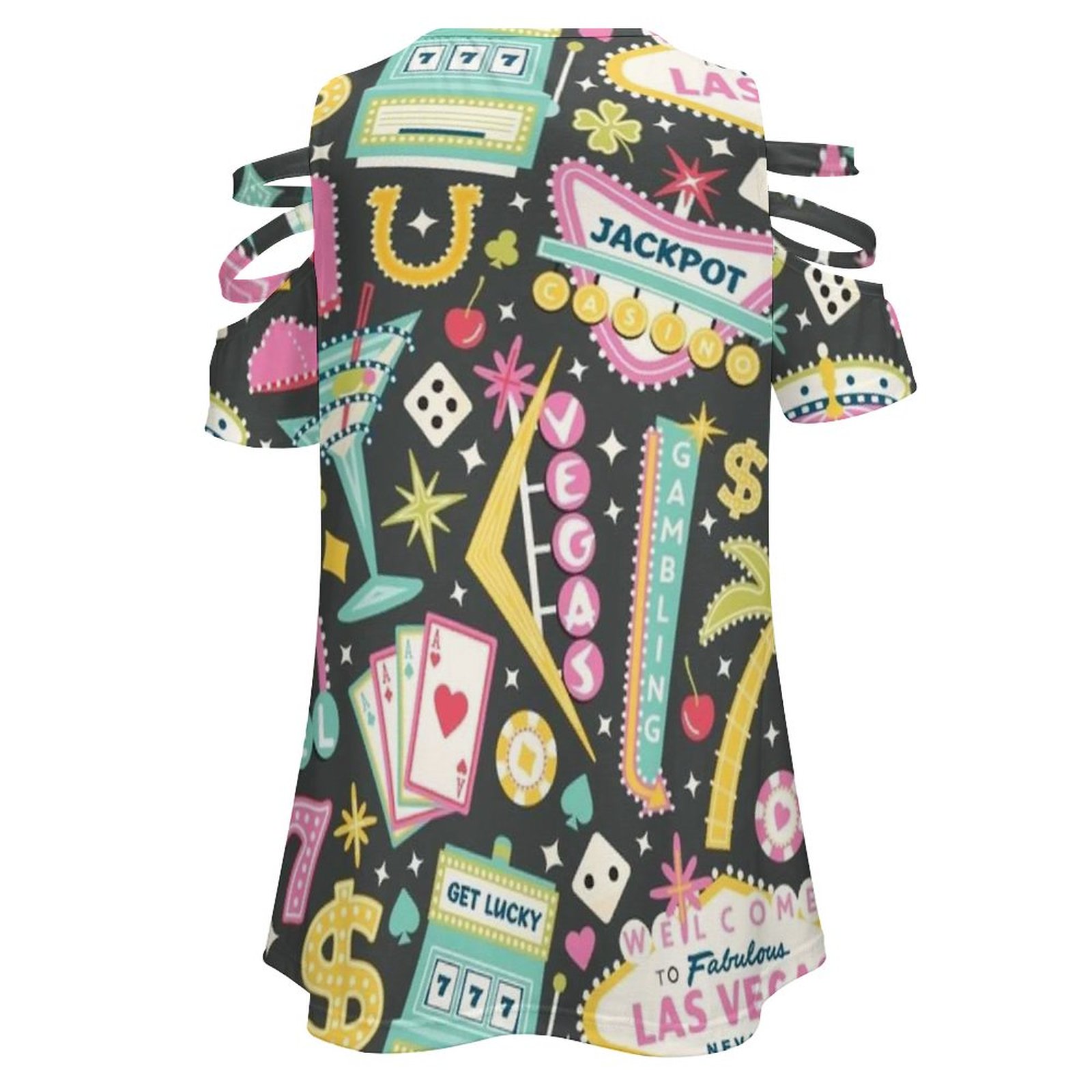 Viva Las Vegas Women's T-Shirt – Women Accessories Vector recenzja i cena