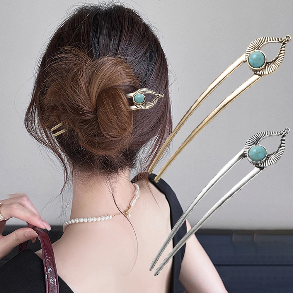 Egypt Turquoise U Shape Hair F – Women Accessories Trending recenzja i cena