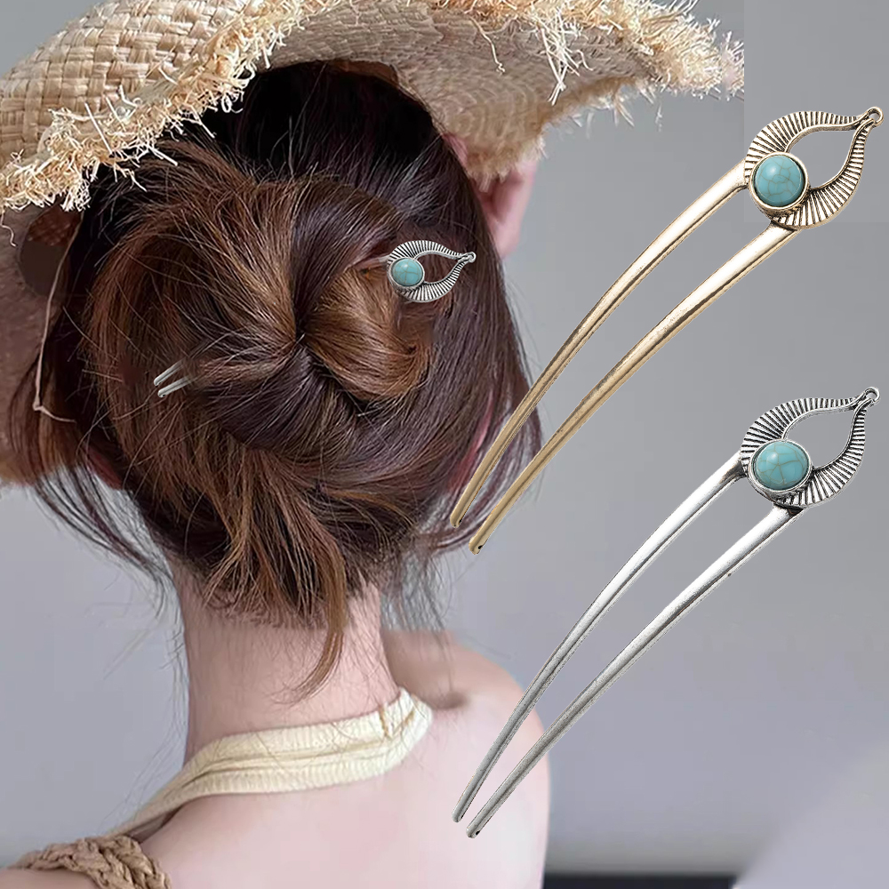 Egypt Turquoise U Shape Hair F – Women Accessories Trending recenzja i cena